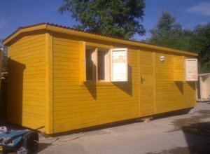 Дачная бытовка распашонка