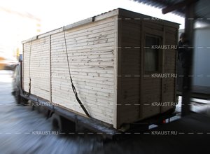 Перевозка строительных бытовок фото Перевозка строительных бытовок фото