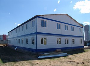 Модульные дома из блок контейнеров Модульные дома из блок контейнеров фото