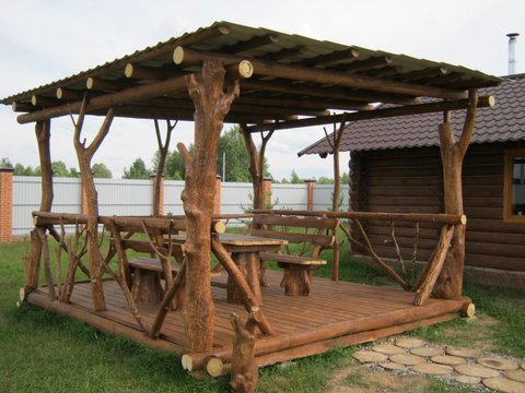 Работа с деревом своими руками беседки Работа с деревом своими руками беседки