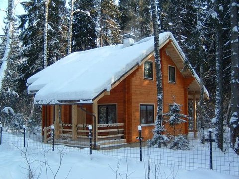 Зимний щитовой дом под ключ цена фото