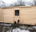 Деревянная бытовка Б-01 ДВП п.Ангелово Деревянная бытовка Б-01 ДВП п.Ангелово фото