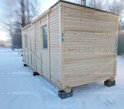 Деревянная бытовка Б-02 ДВП г.Климовск Деревянная бытовка Б-02 ДВП г.Климовск фото