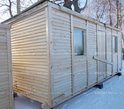 Деревянная бытовка Б-02 ДВП г.Климовск Деревянная бытовка Б-02 ДВП г.Климовск фото