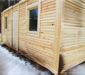 Деревянная бытовка Б-02 ДВП Деревянная бытовка Б-02 ДВП фото