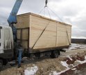 Деревянная бытовка г.Звенигород Деревянная бытовка г.Звенигород фото