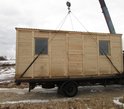 Деревянная бытовка г.Звенигород Деревянная бытовка г.Звенигород фото