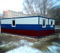 Раздевалка в цветах Российского флага Раздевалка в цветах Российского флага