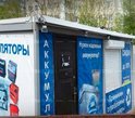 Затягивание блок-контейнера баннером г. Жуковский Затягивание блок-контейнера баннером г. Жуковский фото