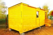 Деревянная бытовка пгт. Монино фото