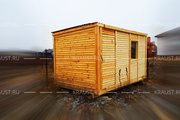 Деревянная бытовка Б-01 ДВП 4М