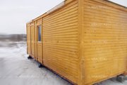 Деревянная бытовка Б-01 ДВП г.Егорьевск фото