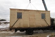 Деревянная бытовка г.Звенигород фото