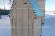 Модульный деревянный туалет г.Зеленый фото