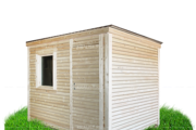 Бытовка-хозблок 3х2,3м из дерева для дачи изображение