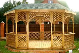 Красивые беседки