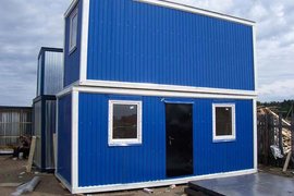 Бытовки металлические от производителя двухэтажные