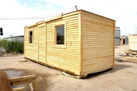 Строительство дачных бытовок фото