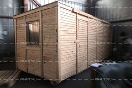 Технология строительства бытовок фото