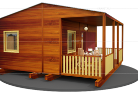 Недорогие бытовки с верандой фото