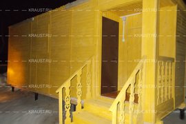 Дома из вагончиков с верандами фото