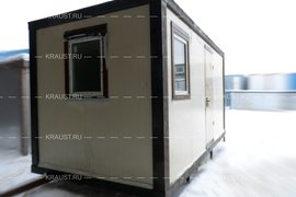 Строительный домик бытовка фото