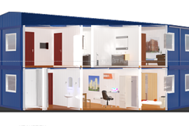 Завод мобильных зданий фото