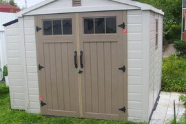 где купить пластиковый хозблок фото