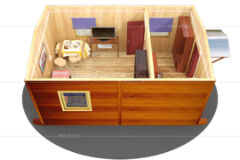 Дом из бытовки фото