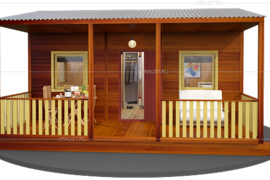 Дом из бытовки фото