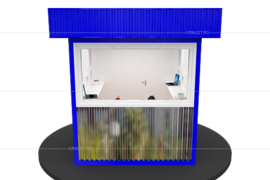 Будка охранника купить фото