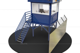 Будка охраны купить фото