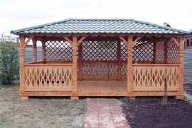 Беседки из лиственницы