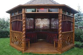 Беседки из лиственницы