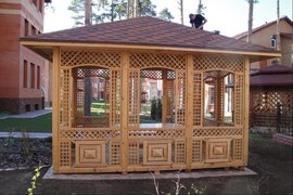 Беседки из лиственницы