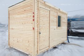 Строительство бани из профилированного бруса фото