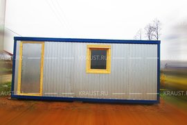Металлические строительные бытовки фото
