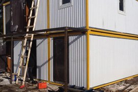 Двухэтажные блок контейнеры