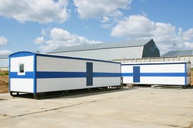 Изготовление блок контейнеров увеличенной площади