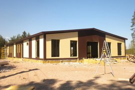Модульные здания из сэндвич панелей для стройки