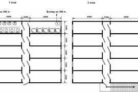 Модульные здания чертежи изображение