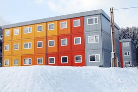 Жилые модульные здания фото