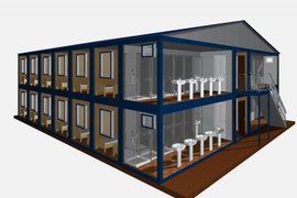 Разработка модели здания