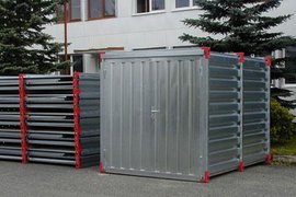 Бытовка для сборки на участке