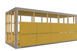 Конструкция модульного здания изображение