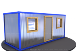 Блок контейнер для оборудования из дерева фото