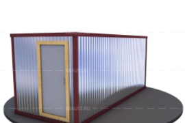 Блок контейнер для оборудования из металла фото