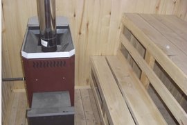 Печь для бани бытовки