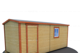 Домик из двух бытовок фото