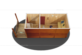 Баня вагончик купить фото